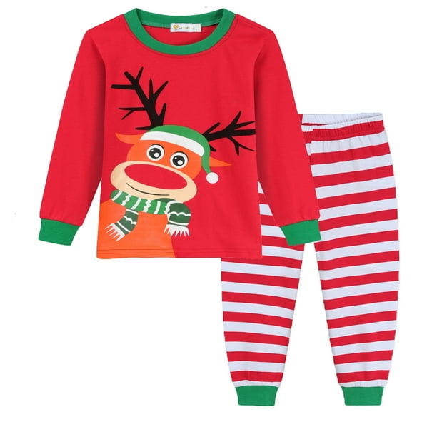 Children Pajamas Boys Pjs Cotton Toddler Kids Sleepwear Set